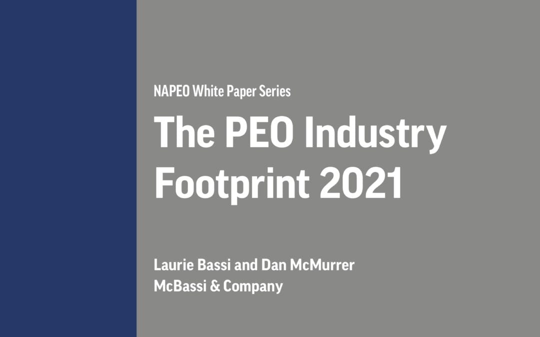 Economic Analysis: The PEO Industry Footprint in 2021